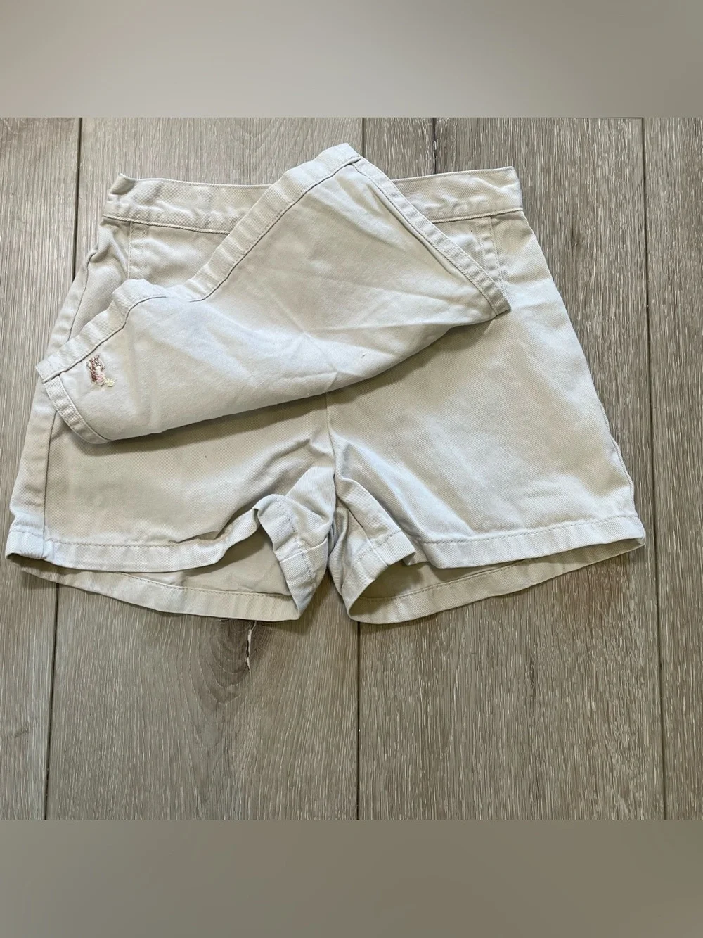 Polo Ralph Lauren 4T White Tennis Skort Old Money Aesthetic‎ Tan Y2k Vintage